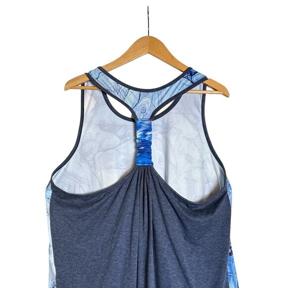 LoveU.Dear Women's Twisted Racerback Scoop Fitness Tank Top Size XL Multi NWOT - Picture 4 of 6